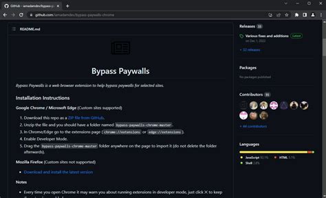 paywall bypass github|The Australian Paywall Bypass (Google Chrome) GitHub